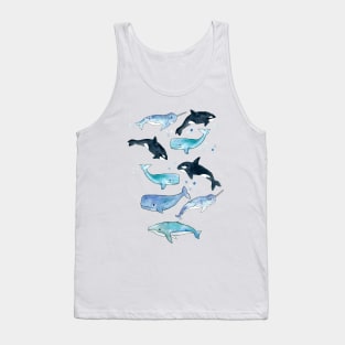 Whales, Orcas & Narwhals Tank Top